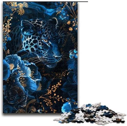 Puzzle für Erwachsene, Leopard, 1000 Teile, Puzzle, tolles Geschenk, geeignet für und Teenager ab 14 Jahren, 1000 PCS