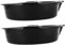 CHICAMPERA 2 Piezas De Cubeta para Cárter De Aceite con Drenaje Tapón De Drenaje De Aceite Kit De Reparación De Roscas Bandeja De Goteo para Aire Acondicionado Bomba De Vacío