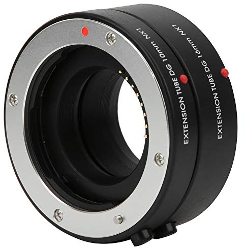 Makro Objektiv Adapter, Automatischer Fokus, 10mm + 16mm Verlängerungsring für NX Mount Kamera - Präzise Metallmontage, Unterstützung TTL Messung und AE Modus für Makrofotografie