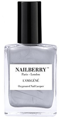 Nailberry L'Oxygene Oxygenated Nail Lacquer, Silver Lining, 15 ml
