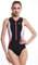 Cressi Women's Termico Premium Swimsuit Neoprene Ultraspan, Black/Pink, Medium/Size 3