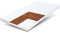 FDM Baby Coco 2 Schaumstoffmatratze 80 x 160 cm Kindermatratze Härtegrad H3 (Mittelhart) 9 cm Höhe Komfortschaum Kokos Matratze Zweiseitig Abnehmbarer Bezug Waschbar
