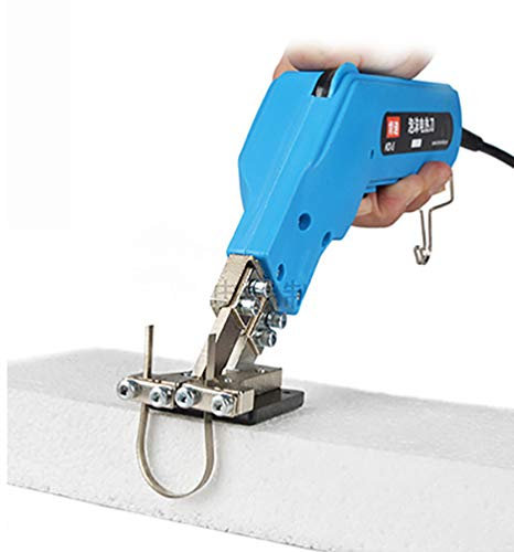 Toplionace KD-5 220V Eléctrico Cuchillo de Corte en Caliente Cortador Electrotérmico Ranurado para Espuma Perla Algodón Esponja Calefacción de Piso Herramienta de Construcción 150W (E)