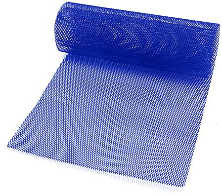 iSpchen Griglia per auto Griglia in lega di alluminio universale Griglia per auto Paraurti con inserto Paraurti per carrozzeria Auto Griglia a rete Rotolo con griglie a forma rombica da 4 mm x 8 mm