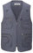 Hwalleum Herren Multifunktional Outdoor Freizeit Weste mit Vielen Taschen, Herren Klassisch Draussen Multi-Taschened Casual Anglerweste Leicht Atmungsaktiv Jagd Fotografie Wandern Gilets Camping Vest