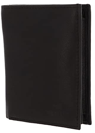 MUSTANG Leder Geldbörse Livorno Wallet Black schwarz