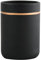 Spirella Zahnputzbecher Zahnbürstenhalter Keramik Bly 7x11,5 cm Schwarz Gold Matt