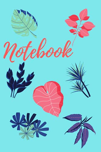 Notebook: maestro press styled colorful blank lined notebook