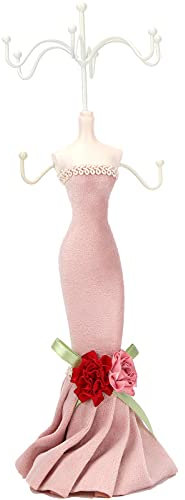 Halsketten-Aufbewahrungshalter, Schmuckständer, Schmuck-Organizer, Gestell, Ohrringe, Armband, Puppe, Ohrringe, Turm, Dekoration, für Frauen