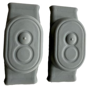 Tabcase v2 Schutzhüllen für Loc8tor TabCat Pet Collar Locator v2, 2 Stück (Holzkohle)