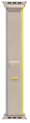 Apple Watch (49 mm) Trail Loop Gelb/Beige - M/L