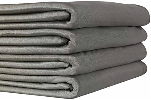 Electric Blanket Radiation Protection Fabric, Bedroom Bedding/Curtain EMF Shielding Fabric, WiFi/RF Radiation Protection Silver Fiber Cloth (Color : Silver, Size : 9x1.5m)