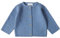 Stellou & friends Cardigan in 100% cotone, a maniche lunghe, per bambini, unisex, per bambini da 0 a 6 anni, Blu, 0-3 Mesi