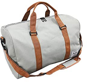 CORIOS Reisetaschen Duffle Bag für Herren/Damen Oxford Sporttasche Weekender Übernachtung Tasche Schwimmtasche Fitnesstasche Groß Kabinenreisetasche Trainingstasche für Sport Fitnessstudio Reisen Grau