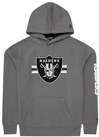 New Era Las Vegas Raiders NFL 2023 Sideline Grey Hoody - 3XL