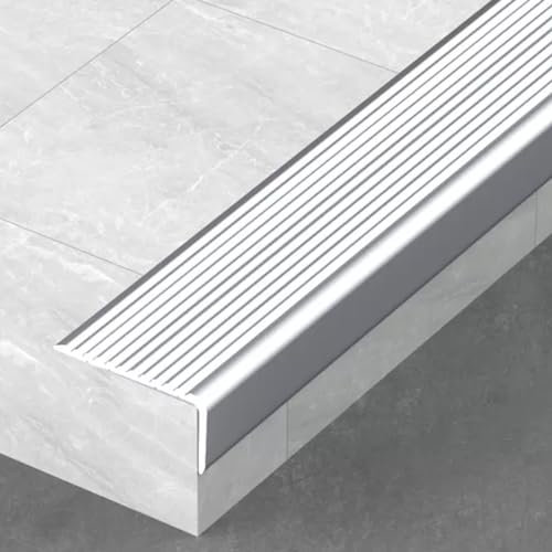 Nez De Marche Profil D’angle Profilé D'escalier, Antidérapant Bande De Bordure, Intérieur Extérieur Durable Cornière Pour Escaliers Profilé De Nez De Marche, 30 50 70 100mm Décoration Du Sol