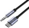 BIGBIG WON USB C Jack Aux Cable1M, USB C a 3.5mm Jack Cable para iPhone 15/15 Pro,Huawei P40 Pro/P30 Pro/P20/Mate 30,Samsung Galaxy S23/S22/S21/Note10,Xiaomi,Auriculares,Home/Car Stereos