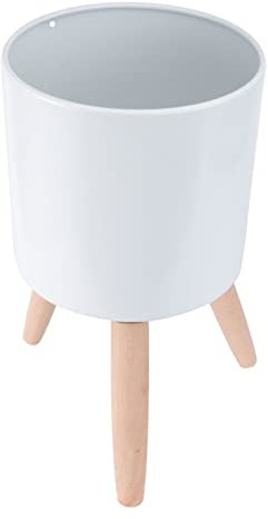 OFFSCH Macetero de Hierro para Plantas Soporte para Macetas y Flores Estante Decorativo para Interior y Exterior para Jardines Balcones y Salones