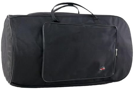 Perfeclan Euphonium-Tasche aus Oxford-Stoff, Rucksack, Tragetasche, Zubehör für Blechblasinstrumente, tragbare Tragetasche mit Tasche für Reisen