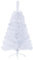 3FT Artificial Christmas Tree White Tabletop Christmas Tree with Metal Stand Mini Xmas Pine Tree for Party Supplies Indoor Outdoor Holiday Home Decoration(White)