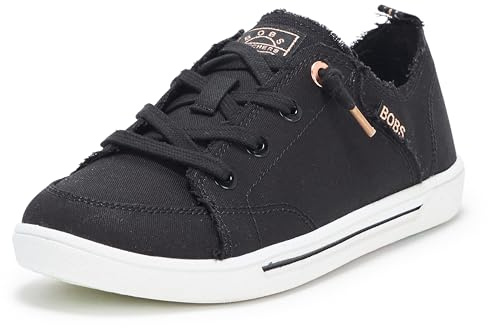 Skechers Damen B Cute 2.0 Sneaker, Schwarz/Weiß, 35 EU