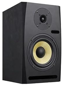 Par de altavoces de monitor de estudio Kevlar activos de 5 pulgadas, serie D de 40 W (RMS):