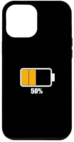 Custodia per iPhone 12 Pro Max Metà batteria [50% rimanente] Batteria Batteria scarica batteria scarica