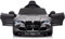 BMW M4 Voiture électrique pour enfant 12 V Gris 1-5 ans RC Parentale, roues en caoutchouc EVA, siège en similicuir