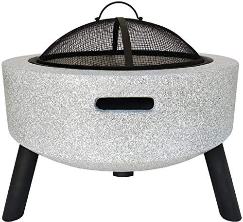 Feuerstelle für den Außenbereich Feuerstellen für den Außenbereich Feuerschale, Magnesia-Grill, verwendet zum Heizen/Grillen von Feuerstellen im Garten im Freien, Gartenterrasse