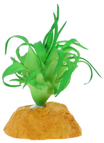 Milisten Piante Decorative Artificiali Per Terrario Di Rettili Accessori Per Habitat Con Stabilità Per Acquari e Scatole Per Animali Domestici