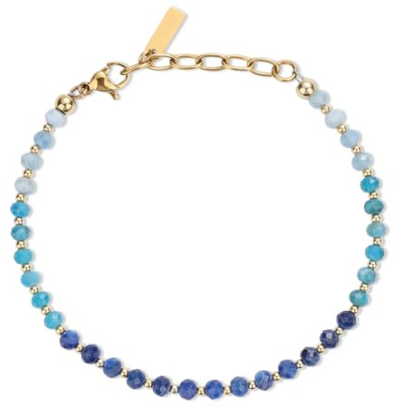 COAI Farbverlauf Kristall Perlenarmband für Frauen Armbänder für Damen