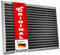 etm fussmatte aussen - 54 x 83 cm - schmutzfangmatte, aus Alu -Verschiedene Modelle - rostfrei & wetterfest - Haustür fussmatte innen (Spectral - Bürste/PVC Lamellen)