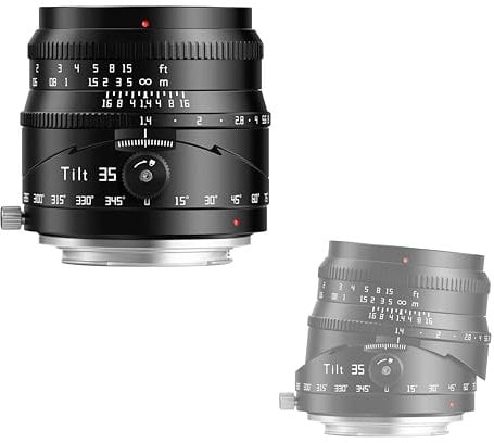 TTArtisan 35mm TILT F1.4 APS-C Metal Bodied Lens Compatible with Nikon Z Mount - Black