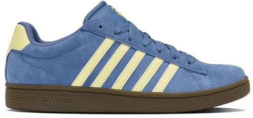 K-Swiss Court Tiebreak II SDE Herren Leder Sneaker Schuhe 09492-465-M blau