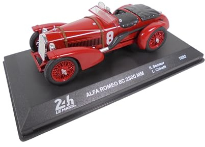 OPO 10 - Le Mans 1/43 Alfa Romeo 8C 2300 MM Modellino Auto - Vincitore 1932 Sommer Chinetti - ALA065