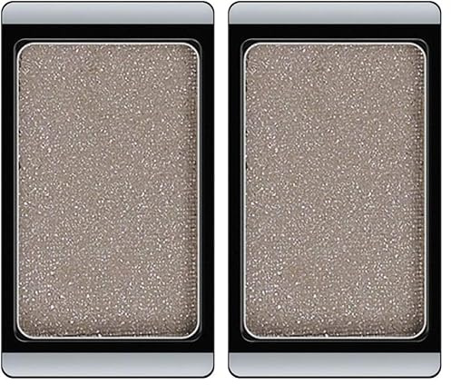 ARTDECO Eyeshadow - Farbintensiver langanhaltender Lidschatten, Glitzer Lidschatten - 1 x 0.8 g (Packung mit 2)