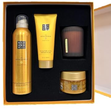 Rituals The Ritual Of Mehr, set regalo 4 bestseller tra cui scrub, schiuma, crema e candela