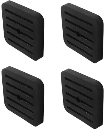 AC-Vibrationsisolator – 4 Stück Dämpfungsmatten, Klimaanlagenhalterungen, stoßdämpfende Einheiten, Dämpfungshalterungen, Schallschutz-Pad für Waschmaschine, Klimaanlage, Kühlschrank, Gefrierschrank