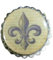 bague réglable bronze fleur de lys