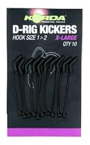 Korda D Rig Kickers Green - 10 Gummiringe, Größe:XL - für Hakengr. 1-2