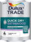 Dulux Trade Quick Dry Satinwood Paint 1L - Pure Brilliant White