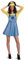 DISGUISE Minion Kleid Kostüm für Erwachsene, Blau, S