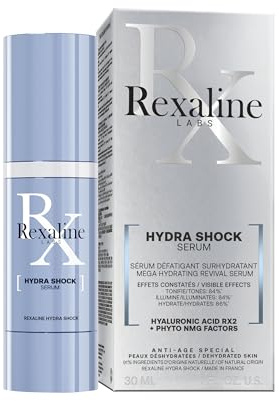 Rexaline - Hydra-BigBang - Active Energizing Concentrate - Anti-aging serum with Hyaluronic Acid - Lifting and plumping face treatment - Cruelty Free - 30ml