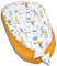 PaLulli Kuschelnest 2-seitig Babynest Babynestchen Baby Nest Nestchen Reisebett Wickelauflage Kuschelbett, Kokon Kokon für Babybett - Babys und Säuglinge, 100% Baumwolle Oeko TEX (Big City Life)