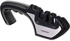 XINGYU Sharpening Equipment, Home Multi-function Fast Knife Sharpener, Portable Kitchen Gadget, Suitable As A Kitchen Gift (black/Red) (Color : Black)