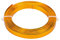 BENECREAT 5m Filo Piatto in Alluminio Filo per Gioielli Largo 10mm Accessori Artigianali in Metallo - Oro Scuro