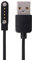 WOWOWO Cable de carga USB para reloj inteligente, carga universal, accesorios de 4 pines, cable de carga magnética, carga fuerte