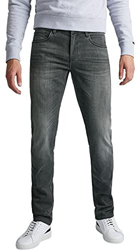 PME Legend Herren Jeans NIGHTFLIGHT - Regular Fit - Grau - Stone Mid Grey W28-W40 98% Baumwolle Stretch, Größe:31W / 34L, Farbvariante:Stone Mid Grey PTR120-SMG