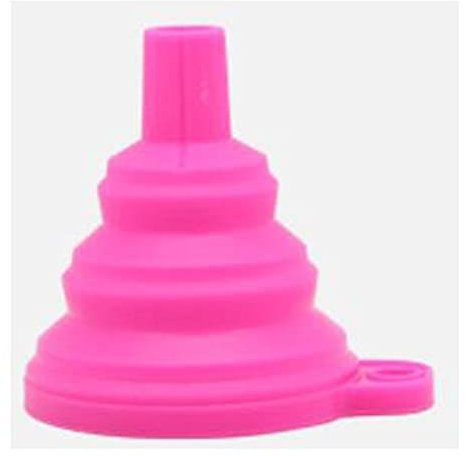 JINGGEGE Accessoires de peinture diamant - Pratique - Pliable - Entonnoir - En silicone - Pour perles, broderie diamant - Outil de mosaïque (couleur : 018)