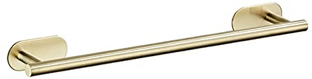 Anawakia Selbstklebender Handtuchhalter, Handtuchstange, Edelstahl, Handtuchstange, für Badezimmer oder Küche (Gold, 50 cm)